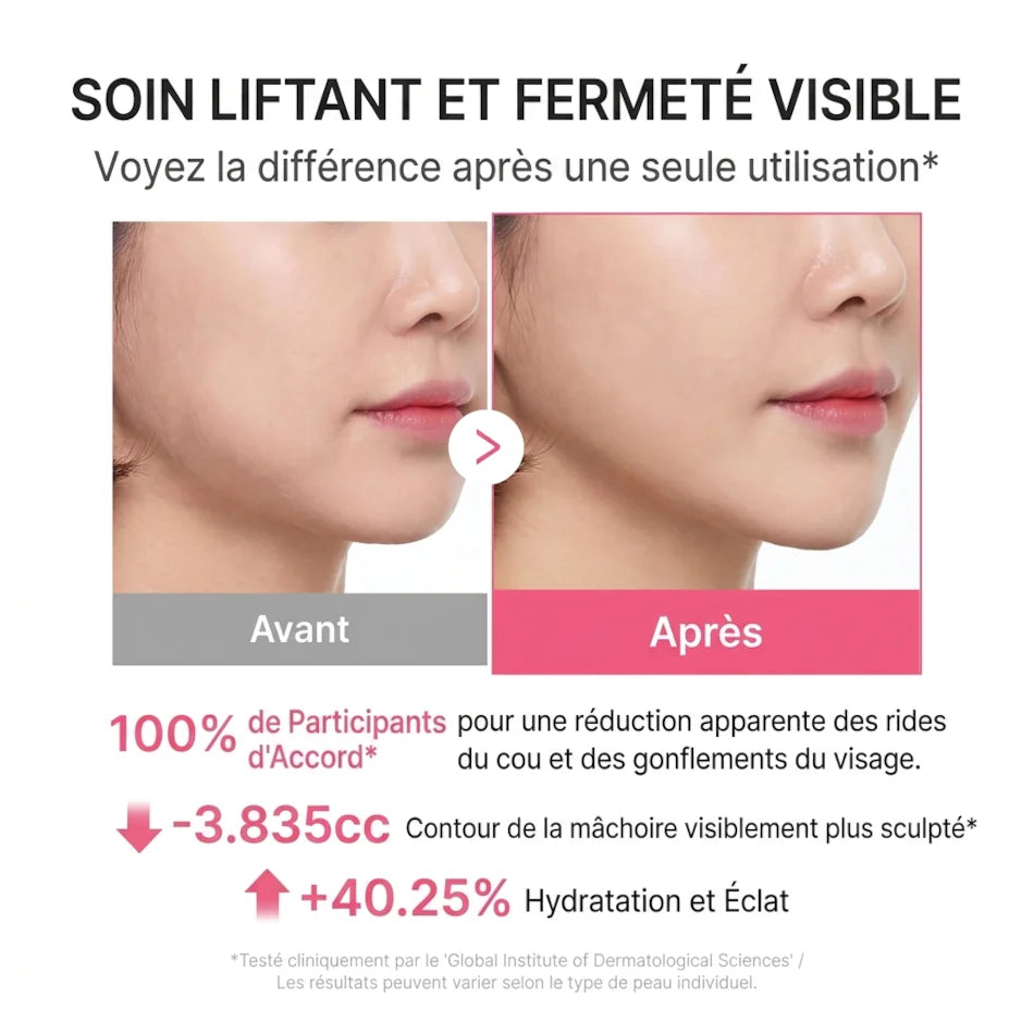 Medicube PDRN Collagen Gua Sha Neck Cream – Crème Cou & Décolleté au PDRN et Volufiline 5% | Gua Sha Intégré - 90g