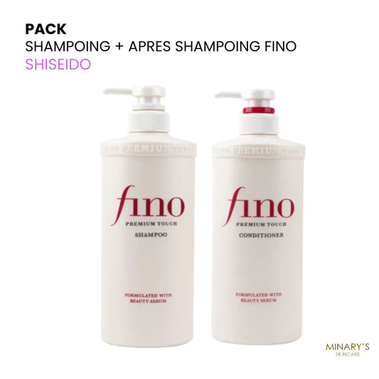 SHISEIDO - Fino Shampoing / Après-Shampoing Réparateur Japonais – 550ml
