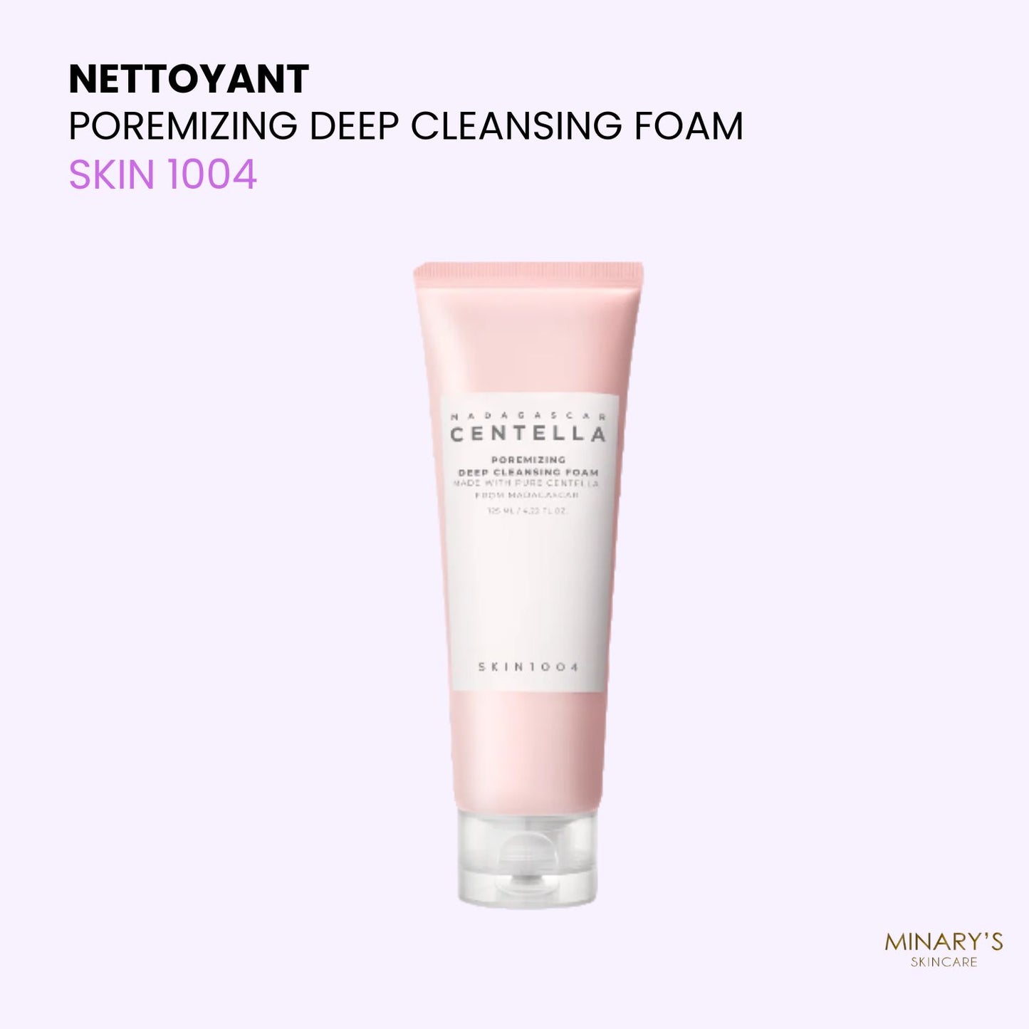 SKIN1004 Madagascar Centella Poremizing Deep Cleansing Foam  – Nettoyant Pores & Peaux Sensibles - 125ml