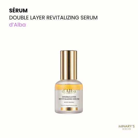 D'ALBA - White Truffle Double Layer Revitalizing Serum / Sérum revitalisant biphasé à la truffe blanche 50ml