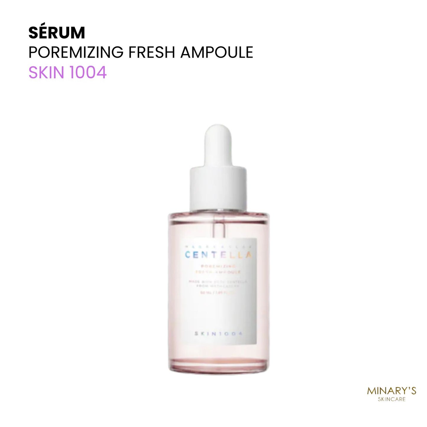 SKIN1004 Poremizing Fresh Ampoule – Sérum Anti-Pores Dilatés - Centella Madagascar - 50ml/100ml