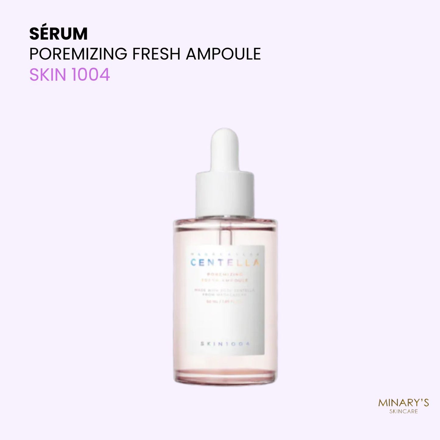 SKIN1004 Poremizing Fresh Ampoule – Sérum Anti-Pores Dilatés - Centella Madagascar - 50ml/100ml