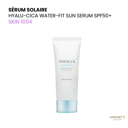SKIN1004 Hyalu-Cica Water-Fit Sun Serum SPF50+ PA++++ – Sérum Solaire à la Centella - 50ml