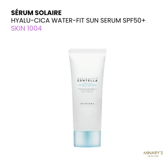 SKIN1004 Hyalu-Cica Water-Fit Sun Serum SPF50+ PA++++ – Sérum Solaire à la Centella