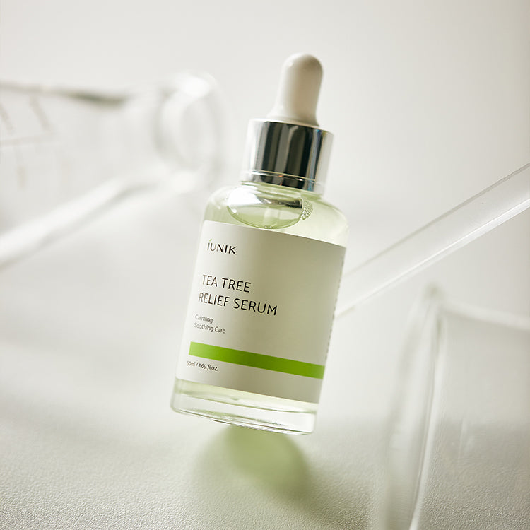 Pack Duo iUNIK – Tea Tree Relief Serum  50ml + Centella Calming Gel Cream 60ml
