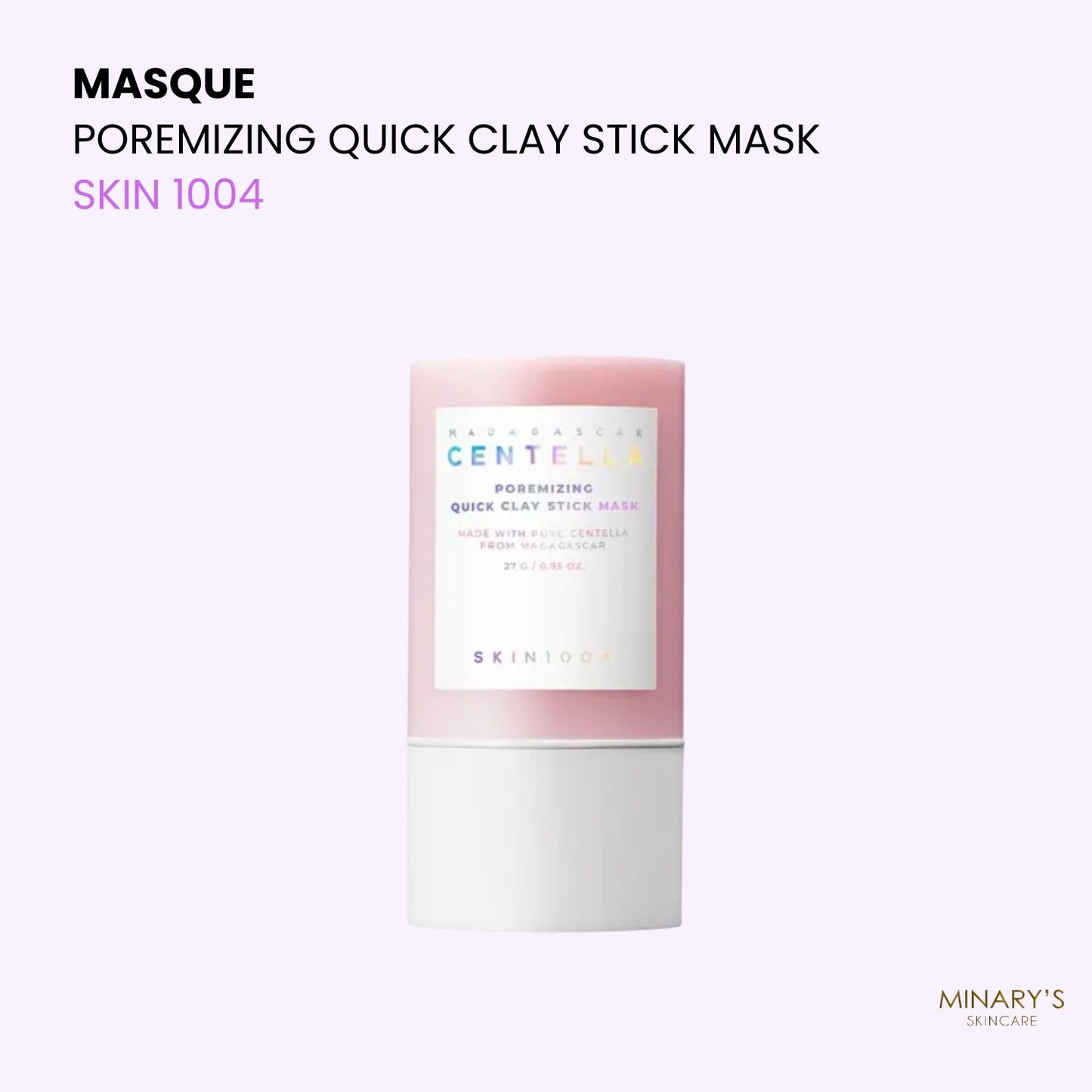 SKIN 1004 - Poremizing  Quick Clay Stick Mask 27g
