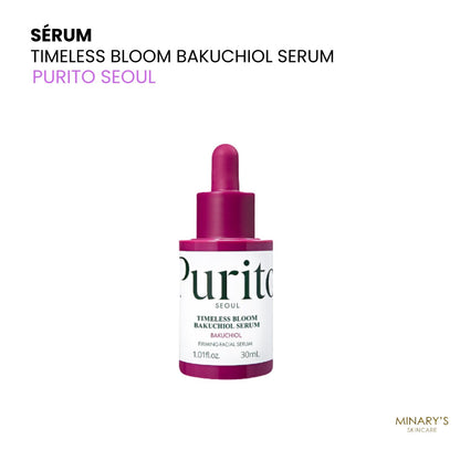 Purito Seoul – Sérum Bakuchiol 1% à l’Hydrangea de Jeju – Anti-Âge Doux 30 ml