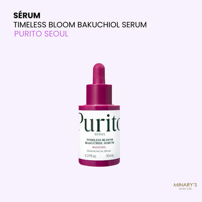 Purito Seoul – Sérum Bakuchiol 1% à l’Hydrangea de Jeju – Anti-Âge Doux 30 ml