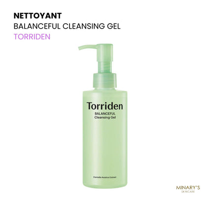 🌿 Torriden – Balanceful Cleansing Gel | Nettoyant doux au Cica 10 000ppm (200ml)