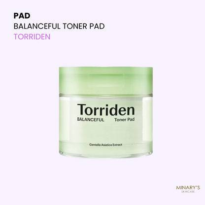 🌿 Torriden – Balanceful Disques Purifiants Cica 60 Pads