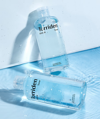 Torriden Dive-In Toner : Toner hydratant à l'acide hyaluronique - 300ml