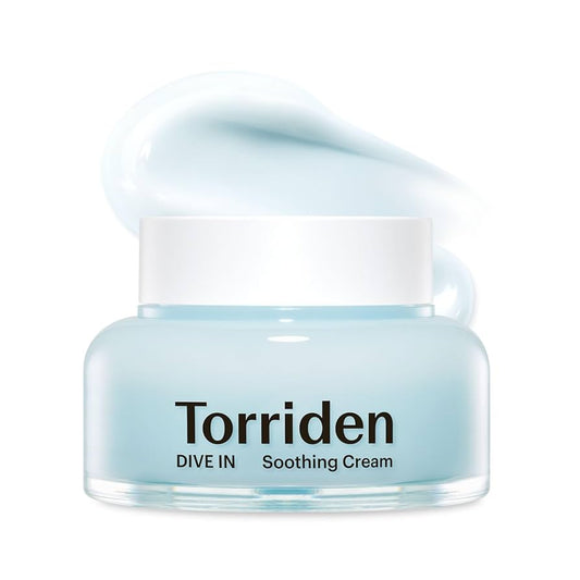 Torriden – Dive-In Soothing Cream 100 ml | Crème Apaisante Hydratante à l’Acide Hyaluronique