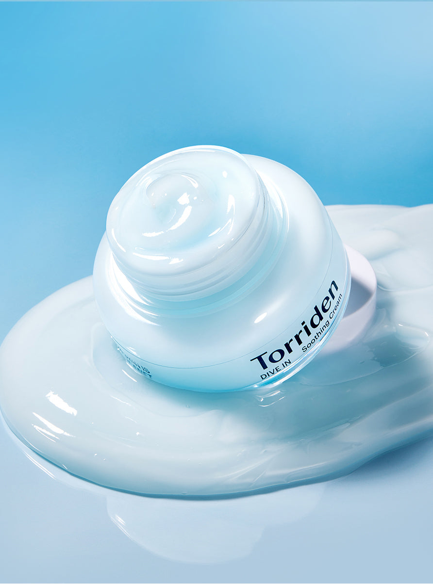 Torriden – Dive-In Soothing Cream - Crème Apaisante Hydratante à l’Acide Hyaluronique - 100ml