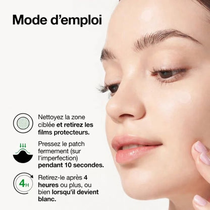 ANUA Patch Microdart Anti-Boutons Triple Acide (AHA+BHA+PHA) – 12 patchs