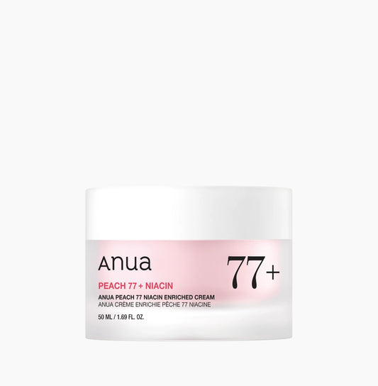 ANUA – Peach 77 Niacin Cream | Crème Éclat & Hydratation 50ml