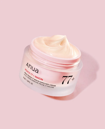 ANUA – Peach 77 Niacin Cream | Crème Éclat & Hydratation 50ml