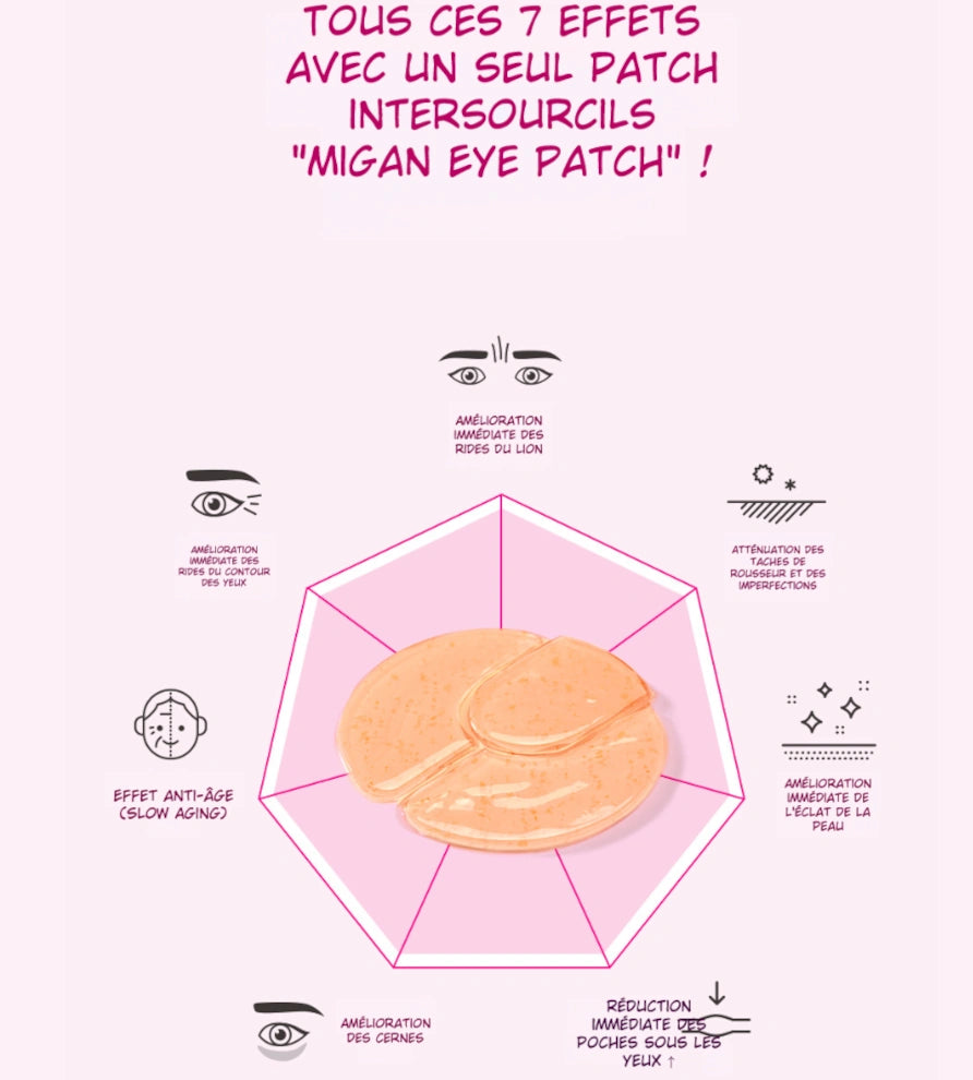 ISOI Blemish Care  - Patchs Hydrogel Anti-Rides & Anti-Cernes à la Rose Bulgare (90 pcs)