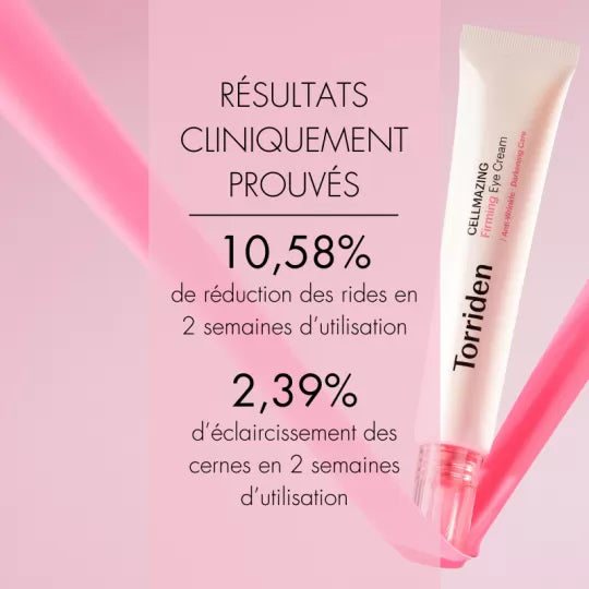 Torriden Cellmazing - Crème Contour des Yeux au Collagène 5D Anti-Âge - 30ml