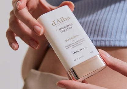 d'Alba – Air Fit Fresh Sun Stick SPF 50+ PA++++ | Stick Solaire Invisible - 19g