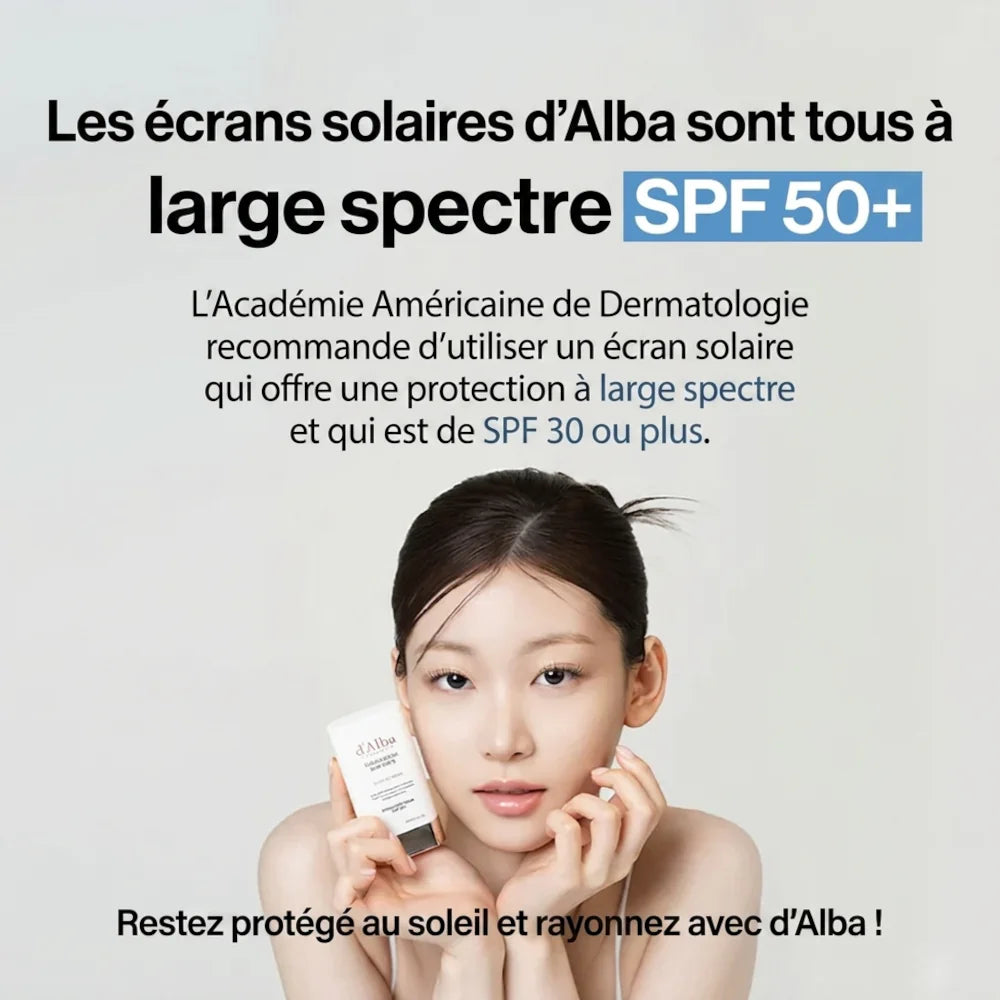 d'Alba – Air Fit Fresh Sun Stick SPF 50+ PA++++ | Stick Solaire Invisible - 19g