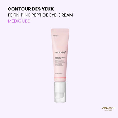 Medicube - PDRN Pink Peptide Eye Cream - Contour des yeux anti-âge 30ml