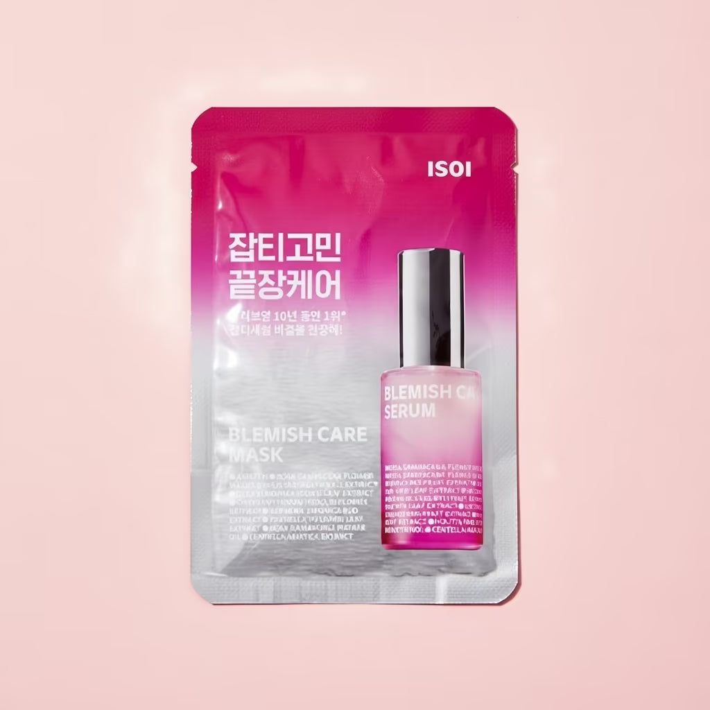 ISOI Bulgarian Rose Blemish Care Mask - Masque tissu anti-taches