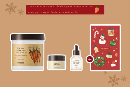 🥕 SKINFOOD Carrot Carotene Holiday Set – Coffret Apaisant & Hydratant