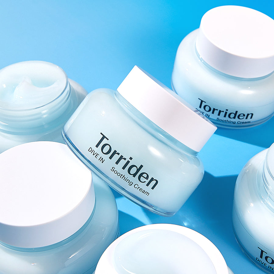 Torriden – Dive-In Soothing Cream - Crème Apaisante Hydratante à l’Acide Hyaluronique - 100ml